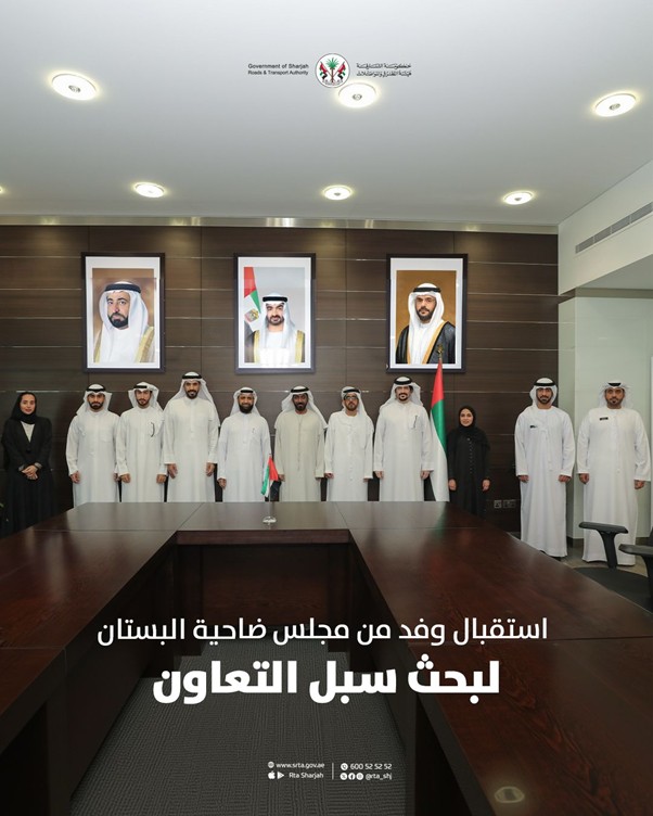 استقبال وفد من مجلس ضاحية البستان